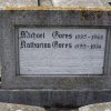 Gorres Michael 1895-1968 Schuster Katharina 1893-1974 Grabstein